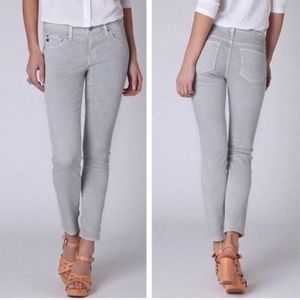 the Stevie Ankle Slim Straight gray L3017